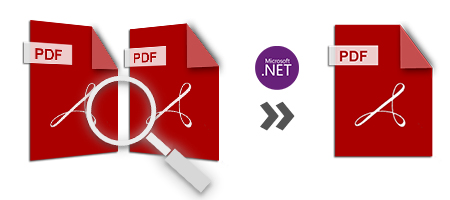 قارن بين مستندات PDF للعثور على الاختلافات باستخدام .NET API