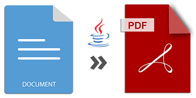 تحويل مستند Word إلى PDF في Java.