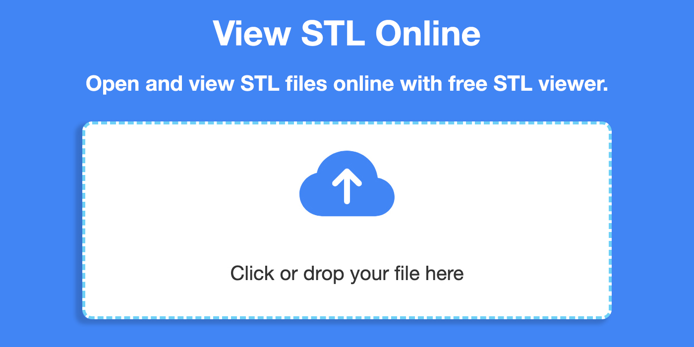 عرض ملفات STL - على الإنترنت مجانًا