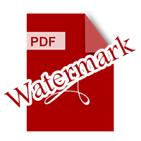 العلامة المائية لملفات PDF