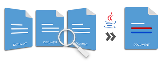 Compare Multiple Word Documents to find differences in Java