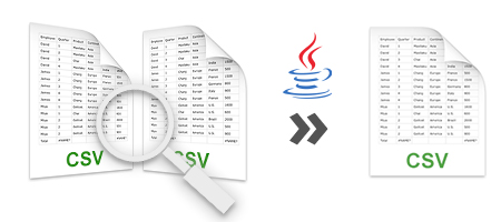 Porovnejte soubory CSV v Java