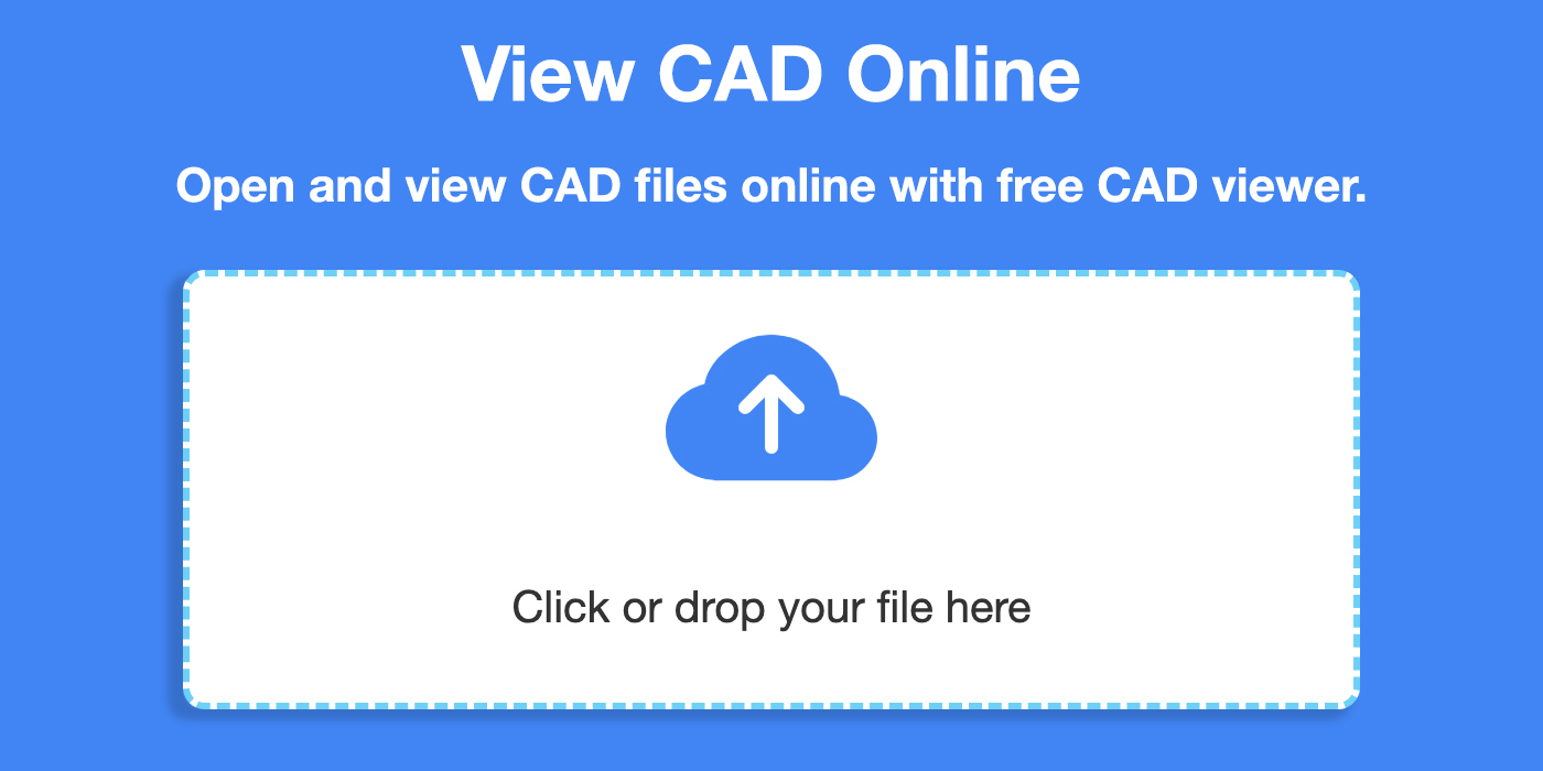 Zobrazit soubory CAD – online zdarma