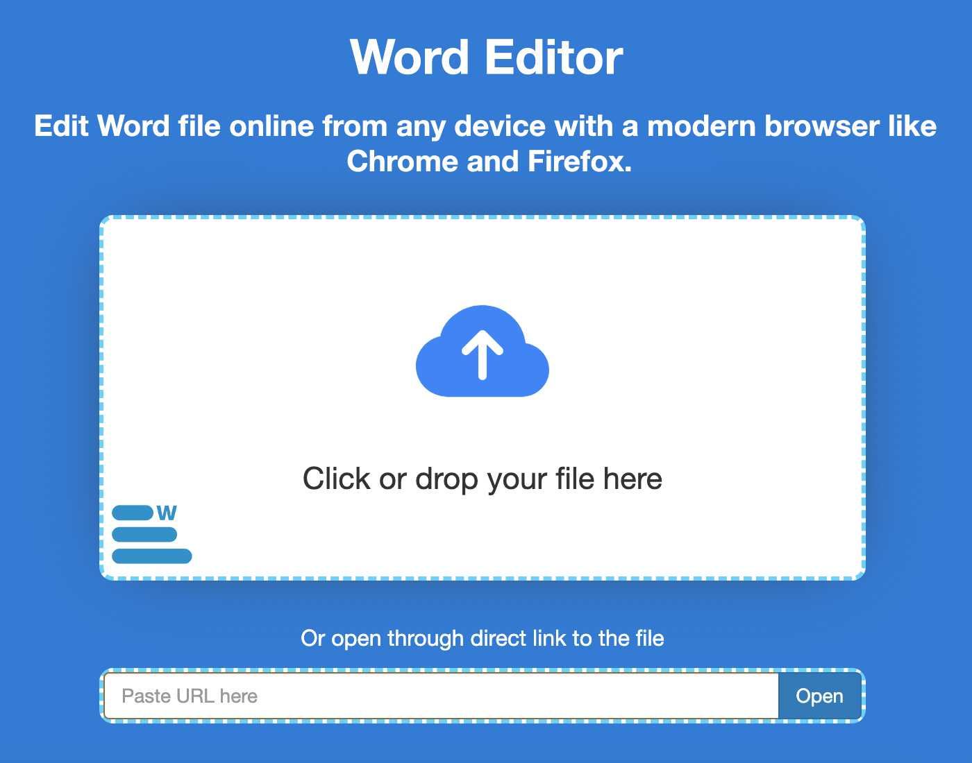 Edit Word Documents Online