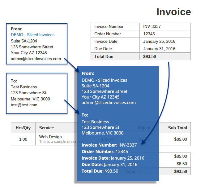 Extraiga datos de facturas o recibos en PDF