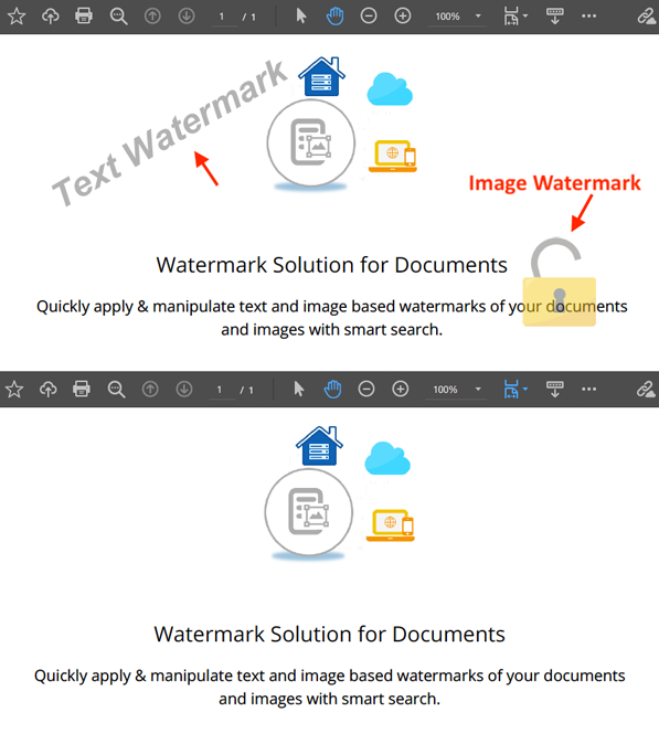 Encuentre y elimine marcas de agua de documentos usando la API de GroupDocs