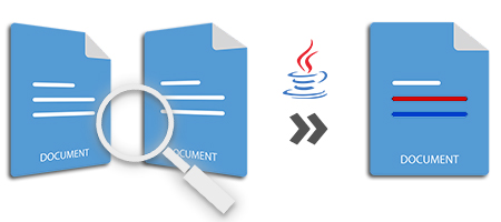 Comparez des documents Word pour trouver des différences en Java