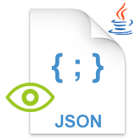 Visionneuse JSON utilisant Java - Rendu JSON