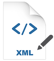 ערוך קבצי XML