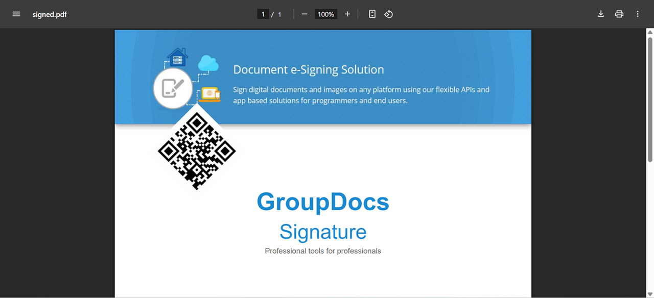 Firma a codice QR per la verifica mobile e l'autenticazione istantanea del documento tramite smartphone
