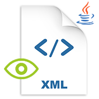 Java を使用した XML ビューアー - XML のレンダリング