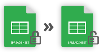 Ontgrendel wachtwoordbeveiligde Excel-spreadsheets (XLS/XLSX).