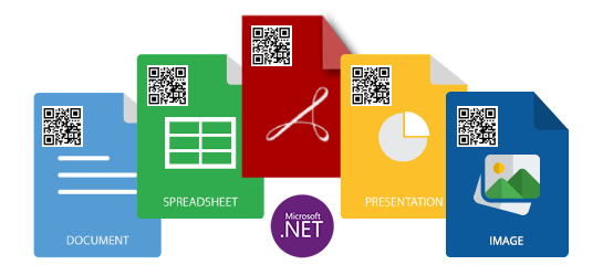 Genereer QR-codes in C# .NET om documenten en afbeeldingen te ondertekenen met GroupDocs.