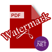 Zastosuj znak wodny do pliku PDF w CSharp