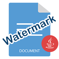 Файлы Word с водяными знаками с использованием Java