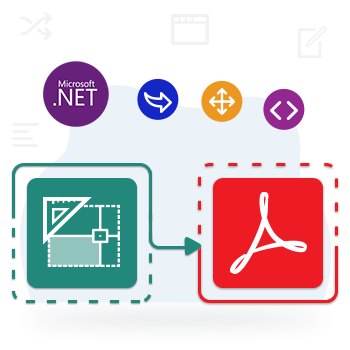 .NET'te CAD Çizimlerini PDF'ye Dönüştürün