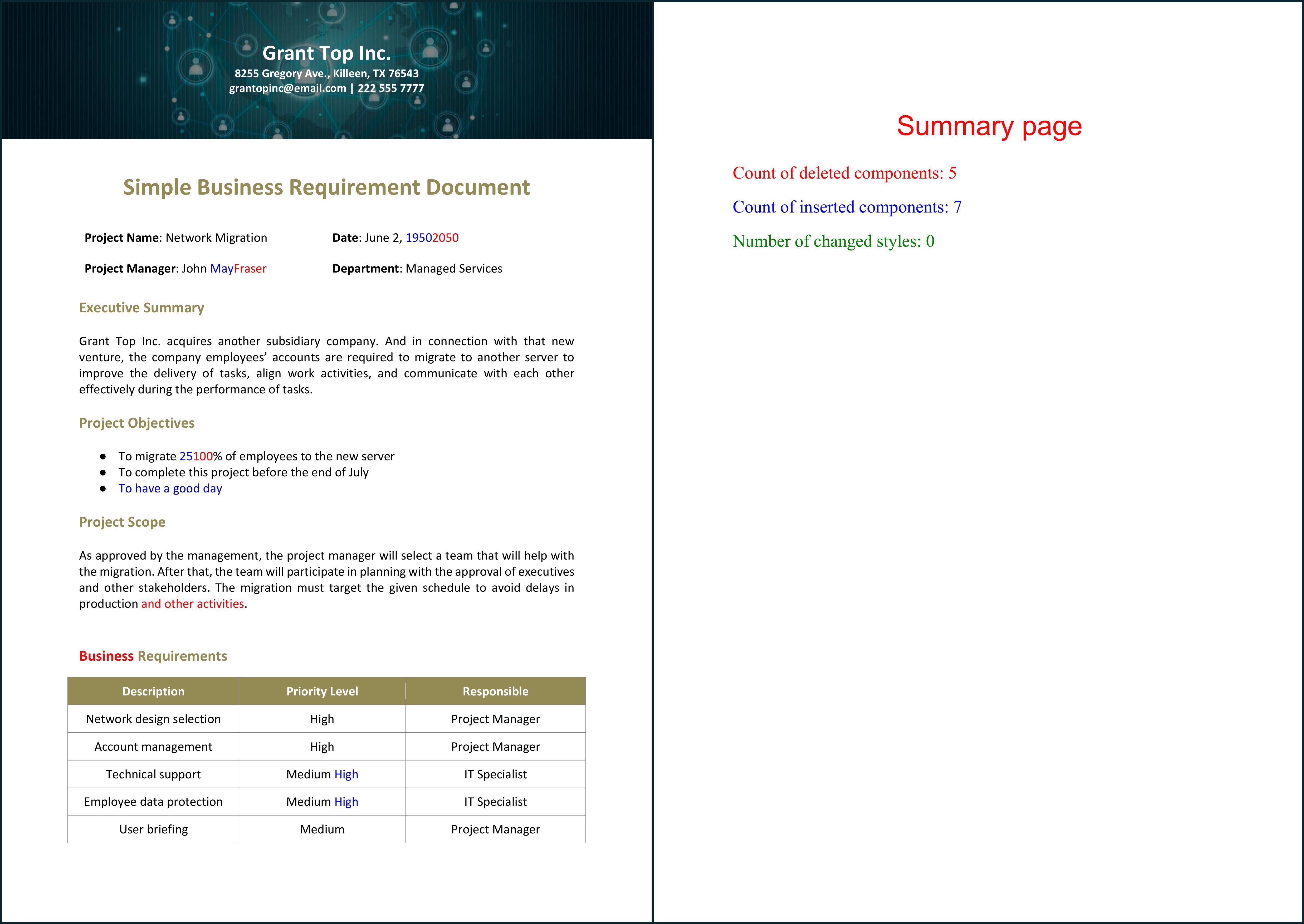 Tệp kết quả sau khi so sánh.