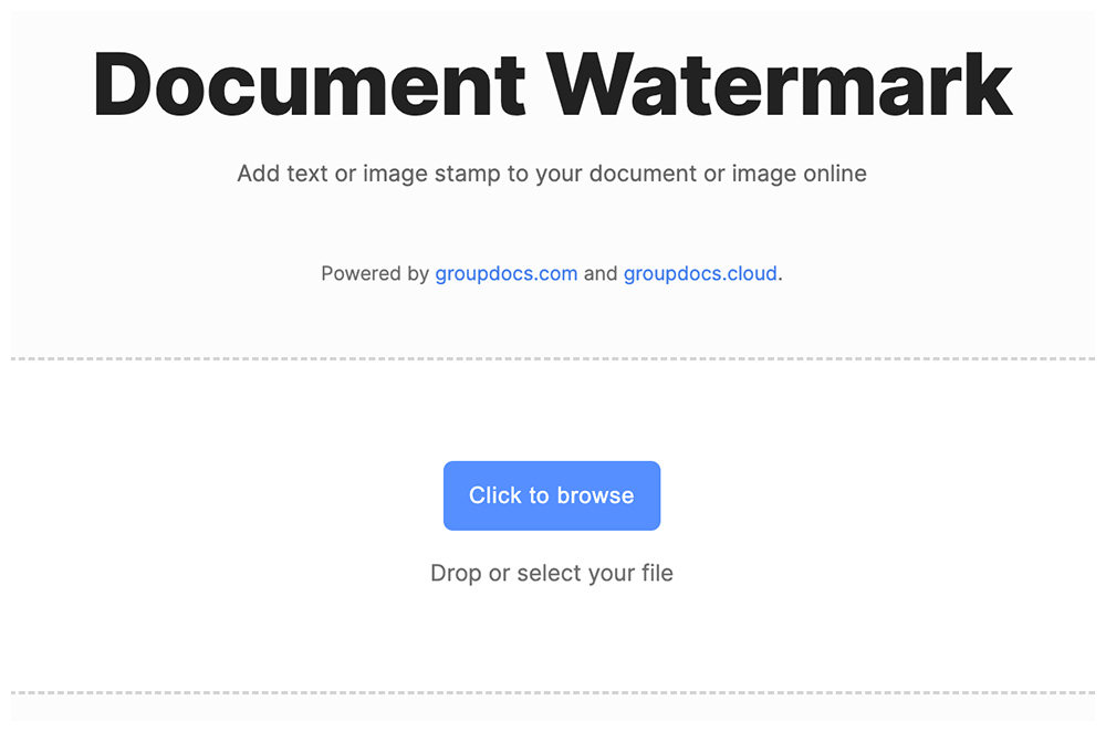 Adding Text and Image Watermarks to Presentations Online